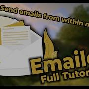 Emailer Full Tutorial Minecraft Plugin Showcase Send Emails From Within Minecraft