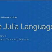 GSoC The Julia Language