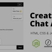 Create Real Time Chat App Using HTML CSS JavaScript NodeJS Socket Io Full Video