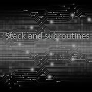 UNИX HSE ArchitectureASM 05 Stack And Subroutines