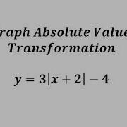 Graphing Absolute Value Functions Transformation