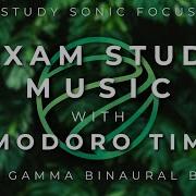 50 10 Exam Study Music Pomodoro Timer 40Hz Gamma Binaural Beats For Study Focus And Test Revision