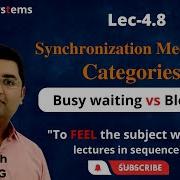 L4 8 Categories Of Synchronization Mechanism