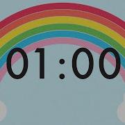 1 Minute Countdown Rainbow Timer