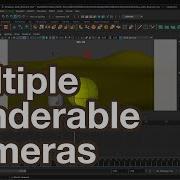 Multiple Renderable Cameras Maya Render Sequence Tutorial