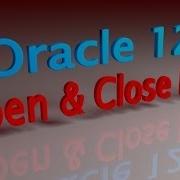 Oracle 12c Открытие и закрытие PDB