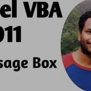 Excel VBA Message Box II VBA InputBox II