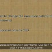 ORACLE SQL Optimizer Hints With Example