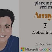 Nobel Integer Arrays 7 Interview Bit