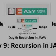 Day 9 Recursion In Java 30 Days Of Code Challenge Hackerrank In Java