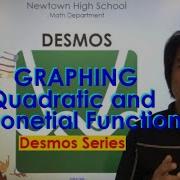 Graphing Quadratic And Exponential Functions Using Desmos