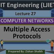 Lec 27 Multiple Access Protocols Computer Networks IT Engineering