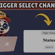 How To Trigger Select Change Event In Javascript