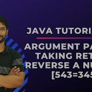 Class Object Argument Passing Taking Return Reverse Of A Number Program In Hindi