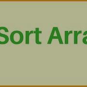 Javascript How To Sort Arrays Of Numbers And Strings In JavaScript