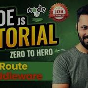 Node JS Tutorial In Hindi 32 Route Middleware With Code Examples