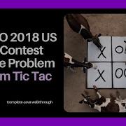 USACO Team Tic Tac Toe Walkthrough Java
