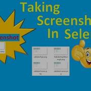 Taking Screenshot In Selenium Automation