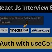 18 React Js Challenge Day 18 Auth In React Js Using UseContext