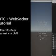 LAN で WebSocket を使って Unity WebRTC DataChannel を使用する方法 完全チュートリアル