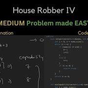 2560 House Robber IV LeetCode Medium