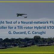 Real Test Of A Neural Network Flight Controller For A Tilt Rotor Hybrid VTOL UAV
