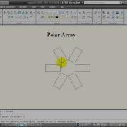 AutoCAD Tutorial Using The ARRAY Command