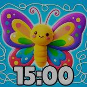 15 Minute SPRING Butterfly Timer Cozy Study Countdown