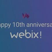 Webix 10th Anniversary