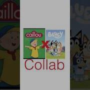 The Caillou X Bluey Collab No One Asked For Caillou Bluey Cartoon Collab Drawing Justforfun