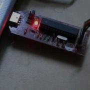 LED Blinking Atmega16