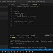 Commander Nodejs Command Line Arguments In Nodejs Made Easy