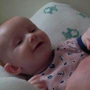 Jacob First Big Belly Laugh June 25 2012