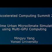 Real Time Urban Microclimate Simulations Using Multi GPU Computing