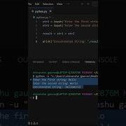 How To Concatenate Two String In Python Python For Beginners Python Strings