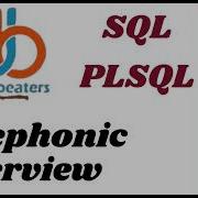 PLSQL Telephonic Interview Sql Plsql Data Beaters