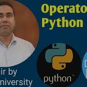 Operators In Python Programming Language Part 2 By Online University In English And Hindi