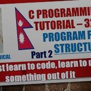 C Programming Tutorial 32 Program For Structure Part 2 Nepali