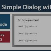 How To Create Simple Dialog With List Android Studio Tutorial Kotlin