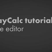 ArrayCalc Tutorial 2 Venue Editor