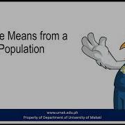 Sampling Distribution Finite And Infinite Population