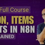 Understanding Data In N8n JSON Lists Items In N8n Explained N8n Tutorial Coruse