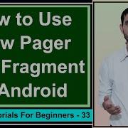 ViewPager In Android Using Android Studio Implement Viewpager2 Android Tutorials By Deepak 33