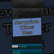 Python Project Ideas For Beginners Python Tkinter Ideas Shorts