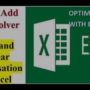 How To Add Solver To Excel For Solving Linear And Nonlinear Optimization Problems