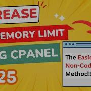 How To Increase PHP Memory Limit In WordPress Using CPanel Quick Easy Tutorial