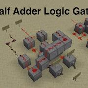 How To Make An Half Adder Gate In Minecraft