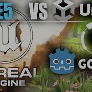 Изучаем UE5 против UNITY и GODOT