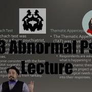 Abnormal Psychology Chapter 3 Lecture