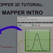 Grasshopper 3D Tutorial Graph Mapper Introduction